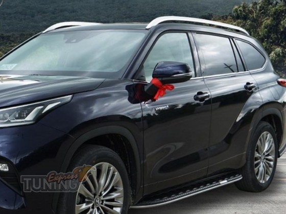 Рейлинги на крышу Toyota highlander 4 оригинал