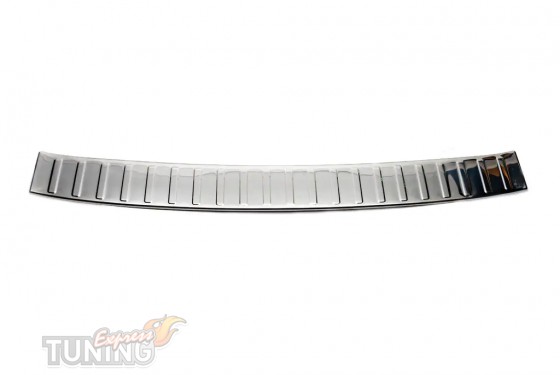 Накладка на задний бампер Skoda Kamiq фото