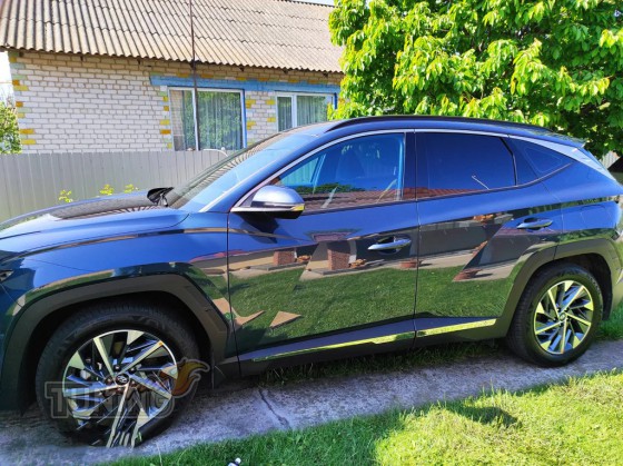 Хромированные дверные молдинги для Hyundai Tucson 4