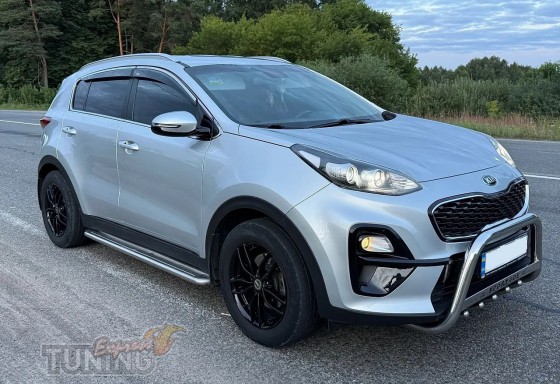 Передний кенгурятник Kia Sportage 4 поколения