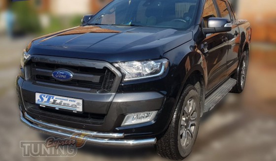 Двойная дуга переднего бампера Ford Ranger T6