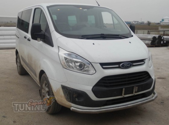 Одинарная труба переднего бампера Ford Transit 7