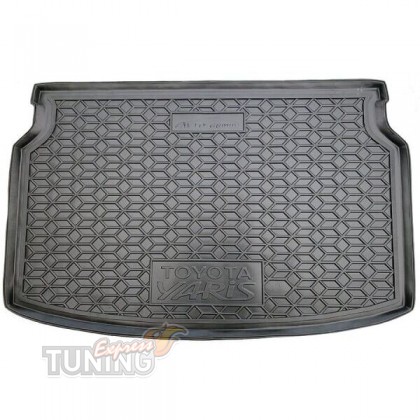Резиновый коврик багажника Toyota Yaris 4 XP21