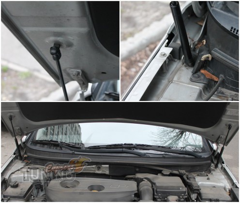 Газовый упор капота Hyundai Sonata YF