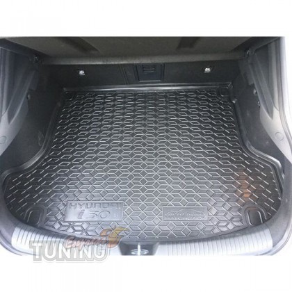Резиновый коврик в багажник Hyundai I30 PD Fastback фото