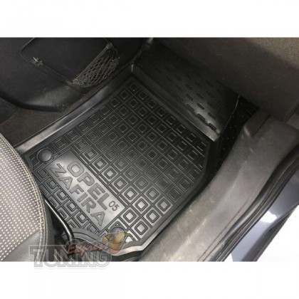 Коврики для Opel Zafira B с перемычкой