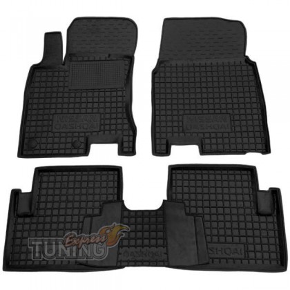 Коврики Nissan Qashqai 1 J10 с перемычкой