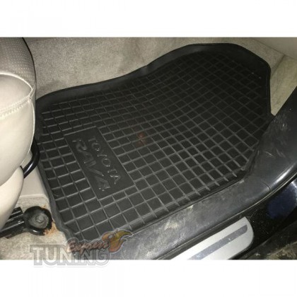 Коврики в Toyota Rav4 3 с перемычкой