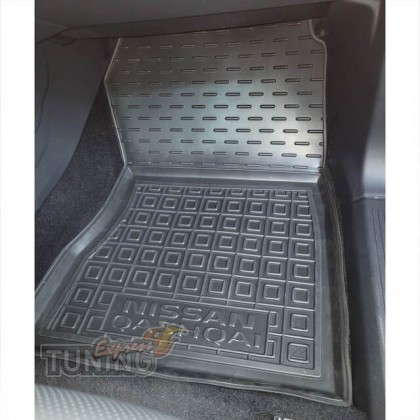 Коврики на Nissan Qashqai 3 J12 с перемычкой
