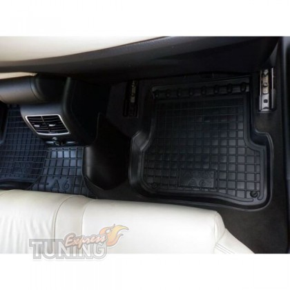 Коврики для Audi A6 C6 с перемычкой
