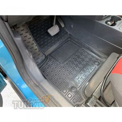 Коврики на Opel Meriva A с перемычкой