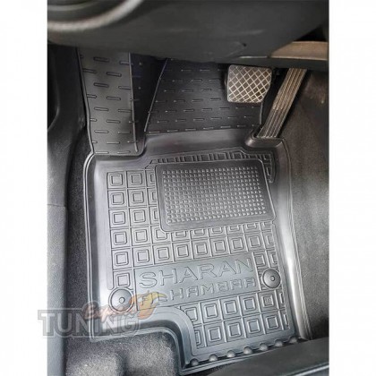 Коврики на Seat Alhambra 7N с перемычкой