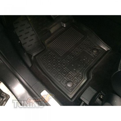 Коврики на Ford Edge 2 с перемычкой