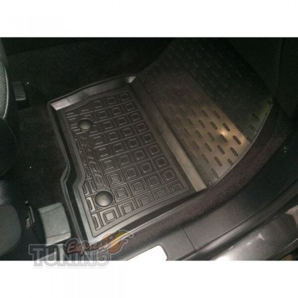 Коврики в Ford Edge 2 с перемычкой