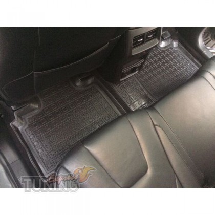 Коврики для Ford Edge 2 с перемычкой