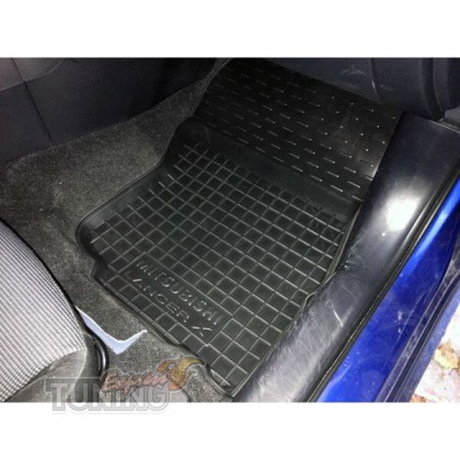 коврики в Mitsubishi Lancer 10 с перемычкой