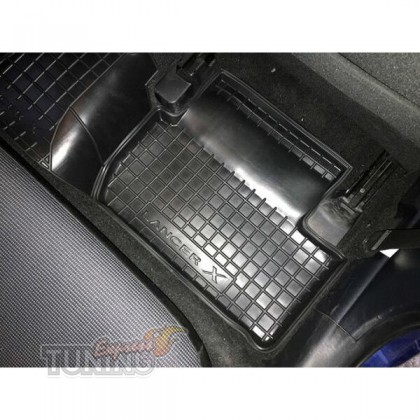 коврики для Mitsubishi Lancer 10 с перемычкой