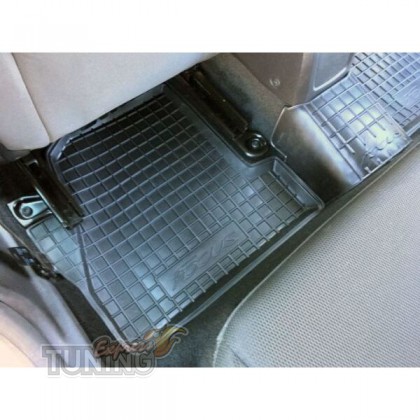 Высокие коврики для Ford Focus 3 с перемычкой