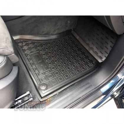 Высокие коврики Audi Q5 8R с перемычкой