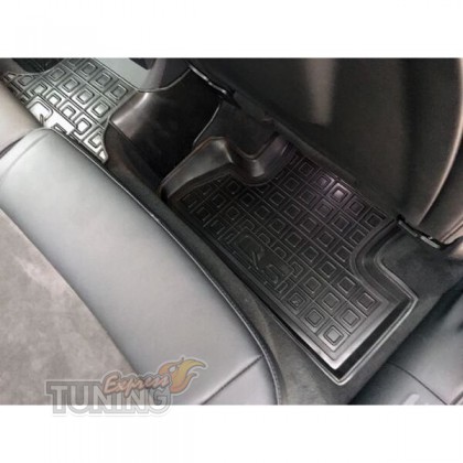 Высокие коврики для Audi Q5 8R с перемычкой