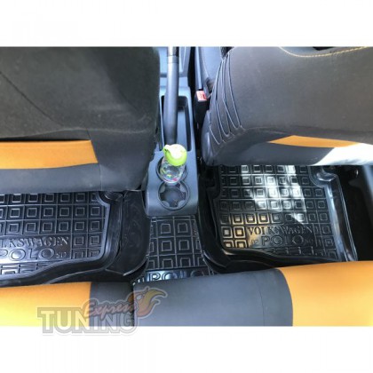 Коврики для Volkswagen Polo 4 с перемычкой