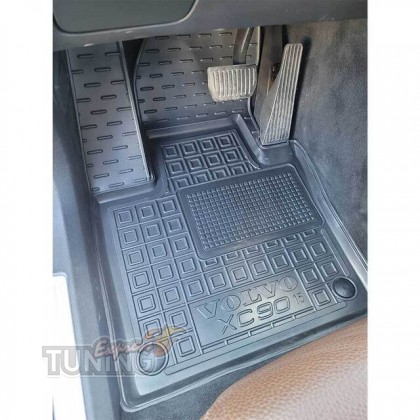 Высокие ковры Volvo XC90 2 с перемычкой