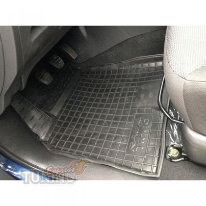 Ковры на Toyota Rav4 2 с бортиком 25мм