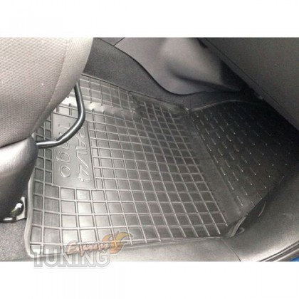 Ковры в Toyota Rav4 2 с бортиком 25мм