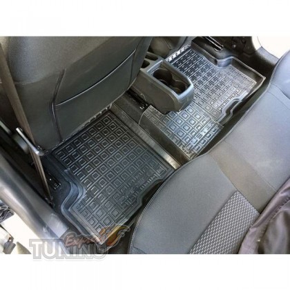 Коврики для Renault Duster 2 с перемычкой