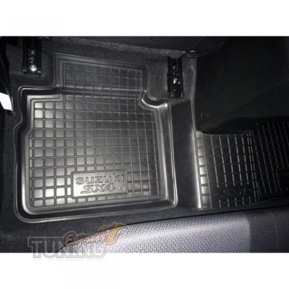 Коврики для Suzuki SX4 2 с перемычкой