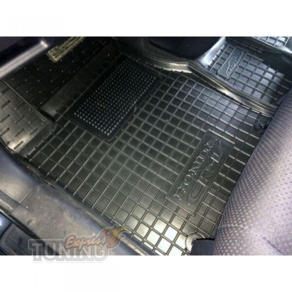Ковры на Honda CR-V 3 с перемычкой