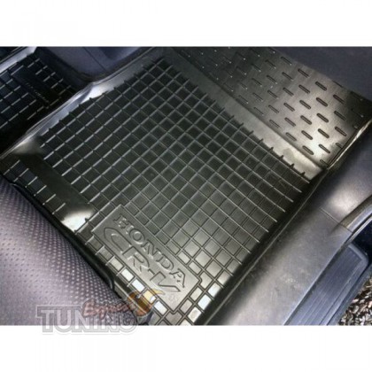 Ковры в Honda CR-V 3 с перемычкой
