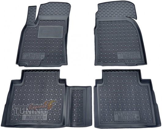 Коврики в салон Hyundai Matrix 1 с перемычкой