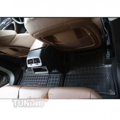 Коврики для Audi E-Tron 55 Quattro с перемычкой