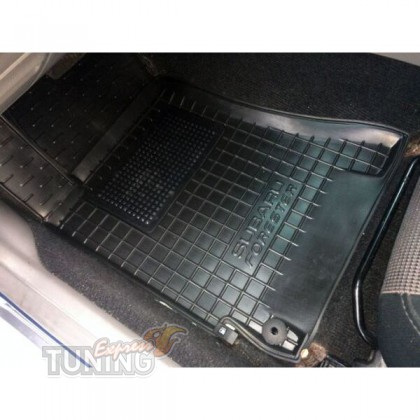Коврики на Subaru Forester 2 SG с перемычкой