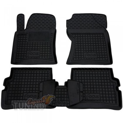 Коврики в салон Ford Focus 1 C170 с перемычкой