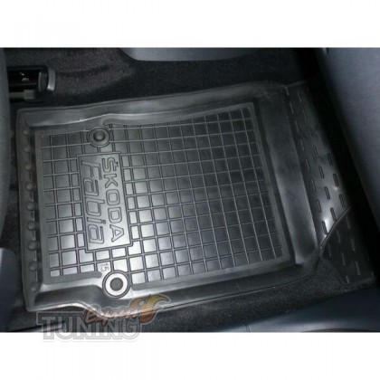 Коврики в Skoda Fabia 3 NJ с перемычкой