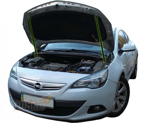 Амортизатор капота Opel Astra J газовый упор 