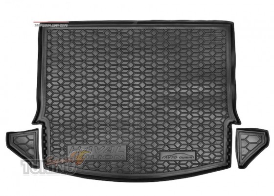 Коврик в багажник Great Wall Haval Jolion Резиновый