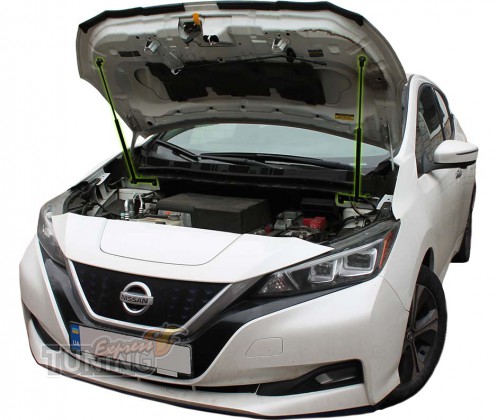 Газовый упор капота Nissan Leaf 2 оригинал фото