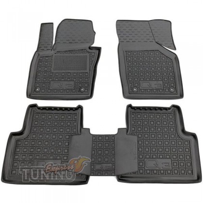 Резиновые ковры Audi Q3 8U с перемычкой