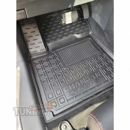 Коврики в салон Changan CS55 Plus с перемычкой