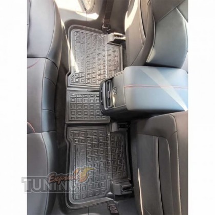 Коврики на Changan CS55 Plus с перемычкой
