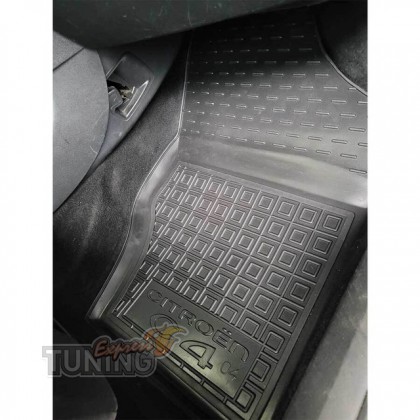 Резиновые коврики в Citroen C4 с 2004 года