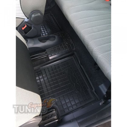 Коврики для Fiat 500 с перемычкой