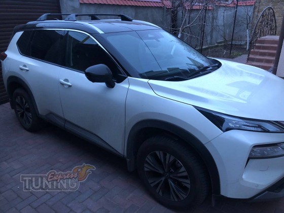 Оригинальные рейлинги на Nissan X-Trail T33 Rogue