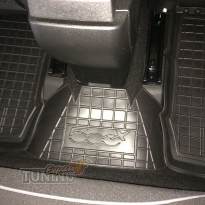 Резиновые для Fiat 500X с перемычкой