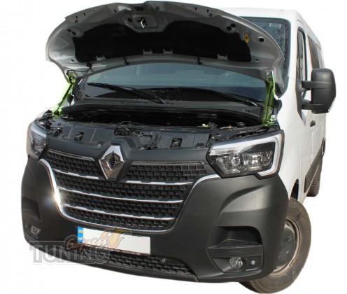 Газовый упор капота Renault Master 3 рестайл фото