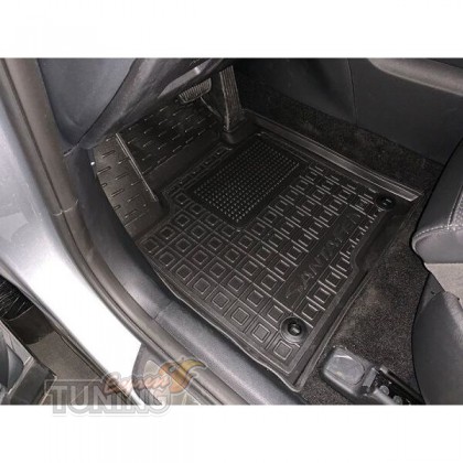 Коврики на Hyundai Santa Fe 4 TM с перемычкой