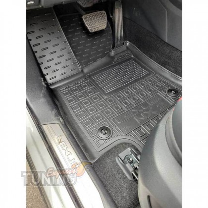 Коврики в салон Lexus NX 2 с перемычкой